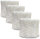 Comedes replacement filter set suitable for Philips HU4814, HU4813, HU4811, HU4803 & HU4801, set of 4