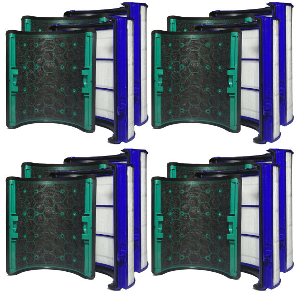 Set di filtri Comedes 8 pezzi adatto ai purificatori daria Dyson DP04, HP04, TP04, TP05, HP05 Pure Cool