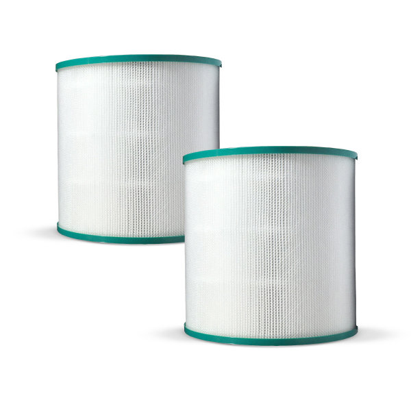 Set di filtri Comedes Combi 2 pezzi adatto ai purificatori daria Dyson Pure Cool Link AM11, BP01, TP02, TP03, TP00