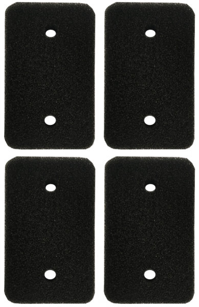 Filtre de remplacement Comedes utilisable à la place du filtre en mousse Miele 7070070, jeu de 4 pièces