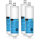 4er Set Comedes Wasserfilter passend für Bosch und Whirlpool Kühlschränke