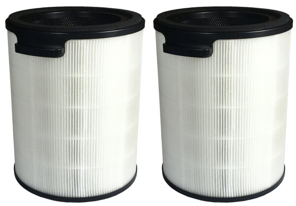Comedes Lot de 2 filtres combinés convenant au purificateur dair Philips 2000(I), AC2939/10