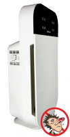 Purificador de ar Comedes Lavaero 280 com filtro especial para alergias, com elemento HEPA